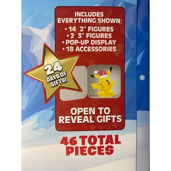 Pokemon - Battle Figure Multipack Deluxe Holiday Advent Calendar - Picture 4 of 12